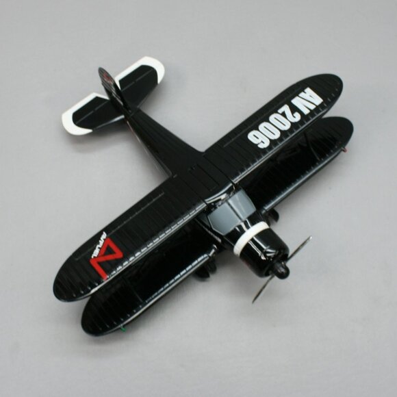 Ertl Beechcraft Staggerwing Buhl AVFuel Airplane Biplane Diecast Metal Coin Bank - Picture 8 of 12
